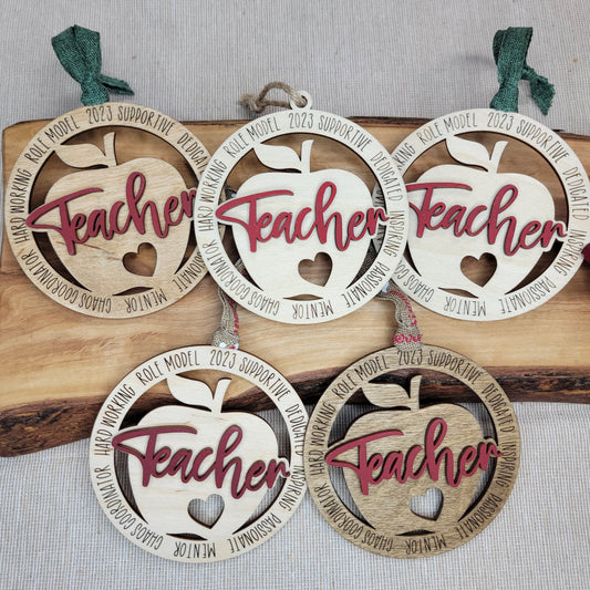 Teacher/Bus Driver Ornament